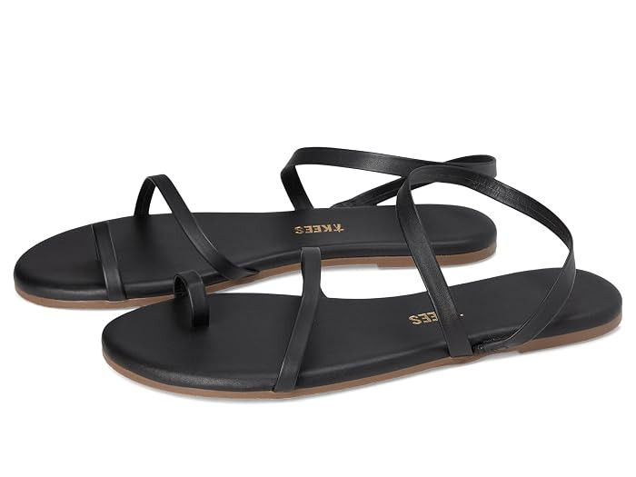TKEES Mia Napa Women's Sandals Sable : 10 B - Medium, Leather/Rubber | Zappos.com