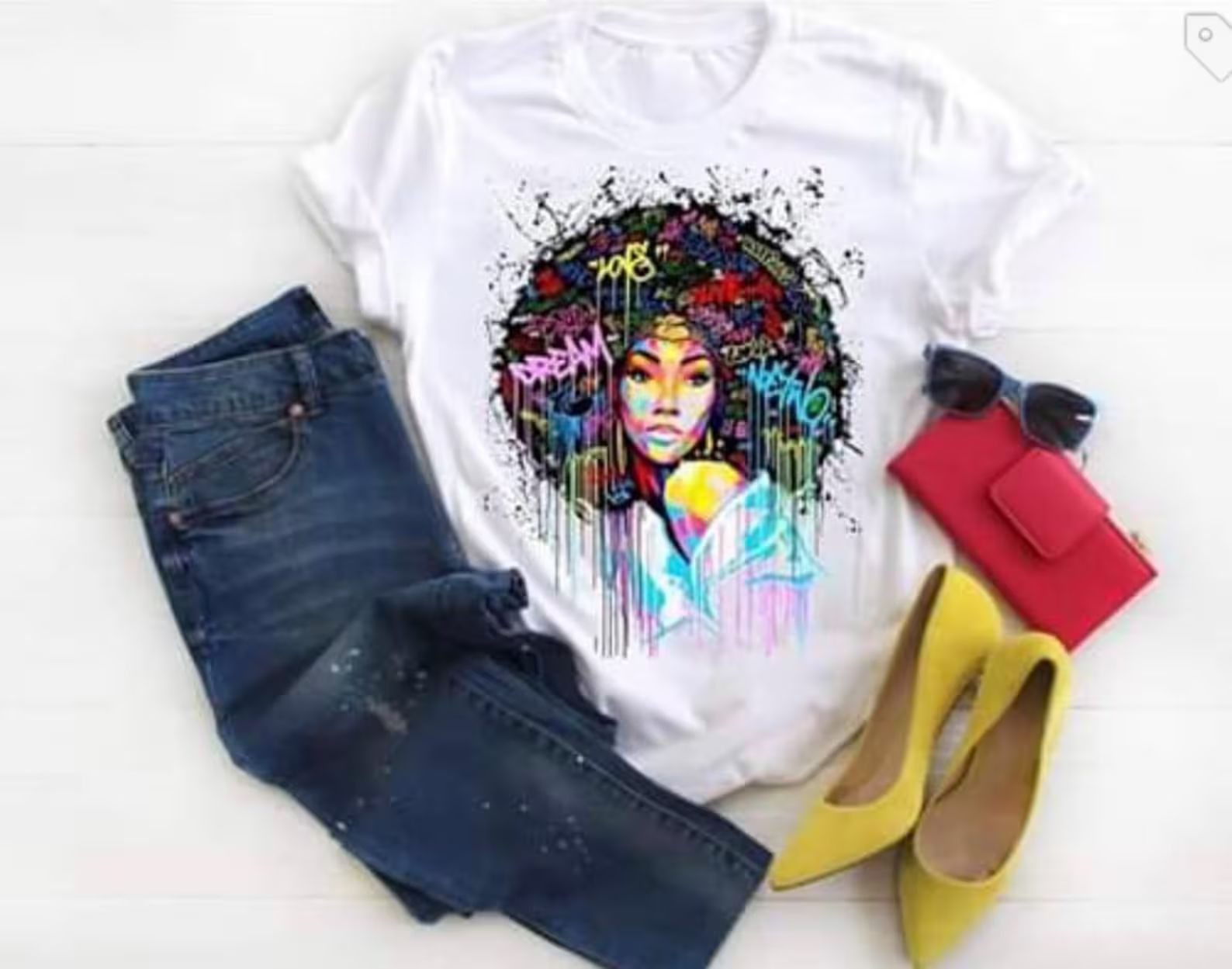 Afro - Grafitti  Unisex T-Shirt, Black girl magic, Soul Sister, Dope Soul T-shirt, Highly Melanat... | Etsy (US)