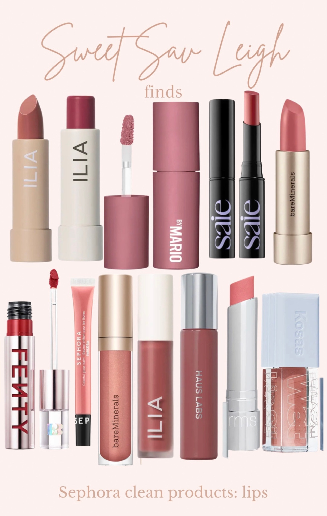 Clean lipsticks at Sephora! 

#LTKFind #LTKbeauty #LTKBeautySale