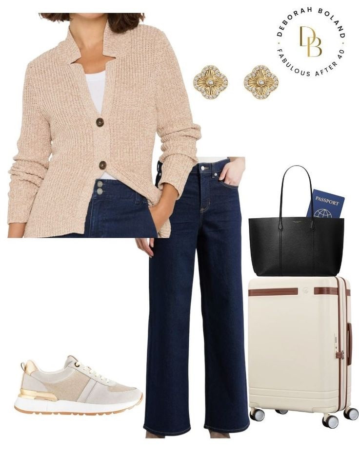 ✨ Travel mode: comfy & chic ✨
Holiday travel calls for outfits that are soft, layered, and easy to move in — think cozy sweaters, relaxed pants, and shoes you can actually walk in. My goal? Arrive at my destination feeling comfortable, stylish, and ready to dive into the festive fun.

Because the best part of holiday travel isn’t just the destination… it’s feeling good along the way. ✈️🎄✨

#LTKHoliday #LTKSeasonal #LTKOver40