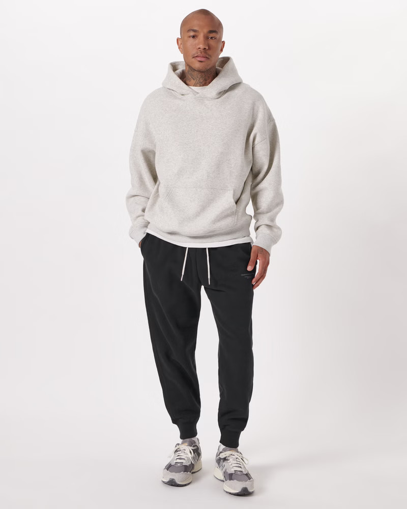 Men's Small-Scale Logo Joggers | Men's New Arrivals | Abercrombie.com | Abercrombie & Fitch (US)