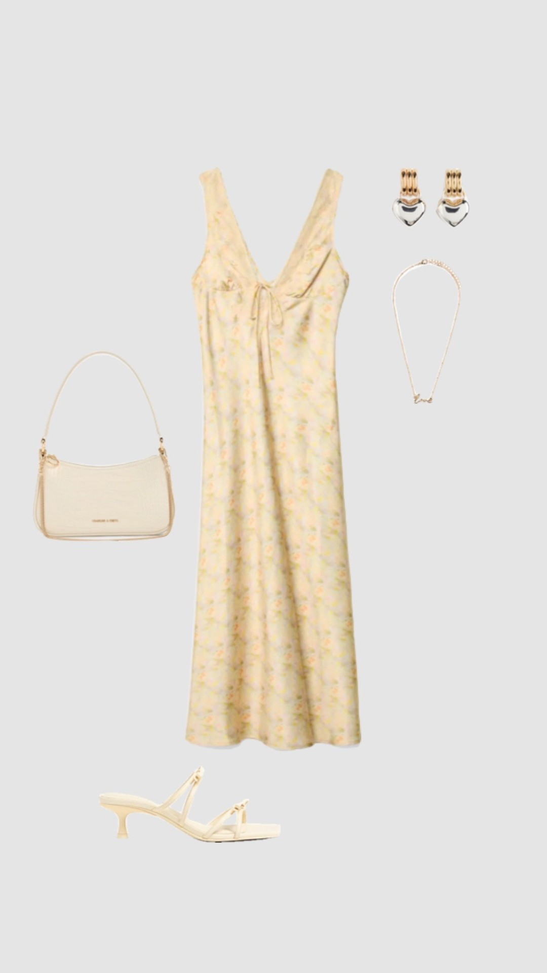 Get 15% off Charles & Keith with code - COMAMBW15-ISMQW9CEVA 

Summer Evening Outfit ☀️

• butter yellow satin midi dress lemon white cream shoulder bag yellow bow strappy kitten heels wedding guest dress christening occasion dress party outfits dressy outfit date night outfit holiday outfit Mykonos Greece Ibiza euro summer outfits • 

#LTKwedding #LTKsummer #LTKdresses