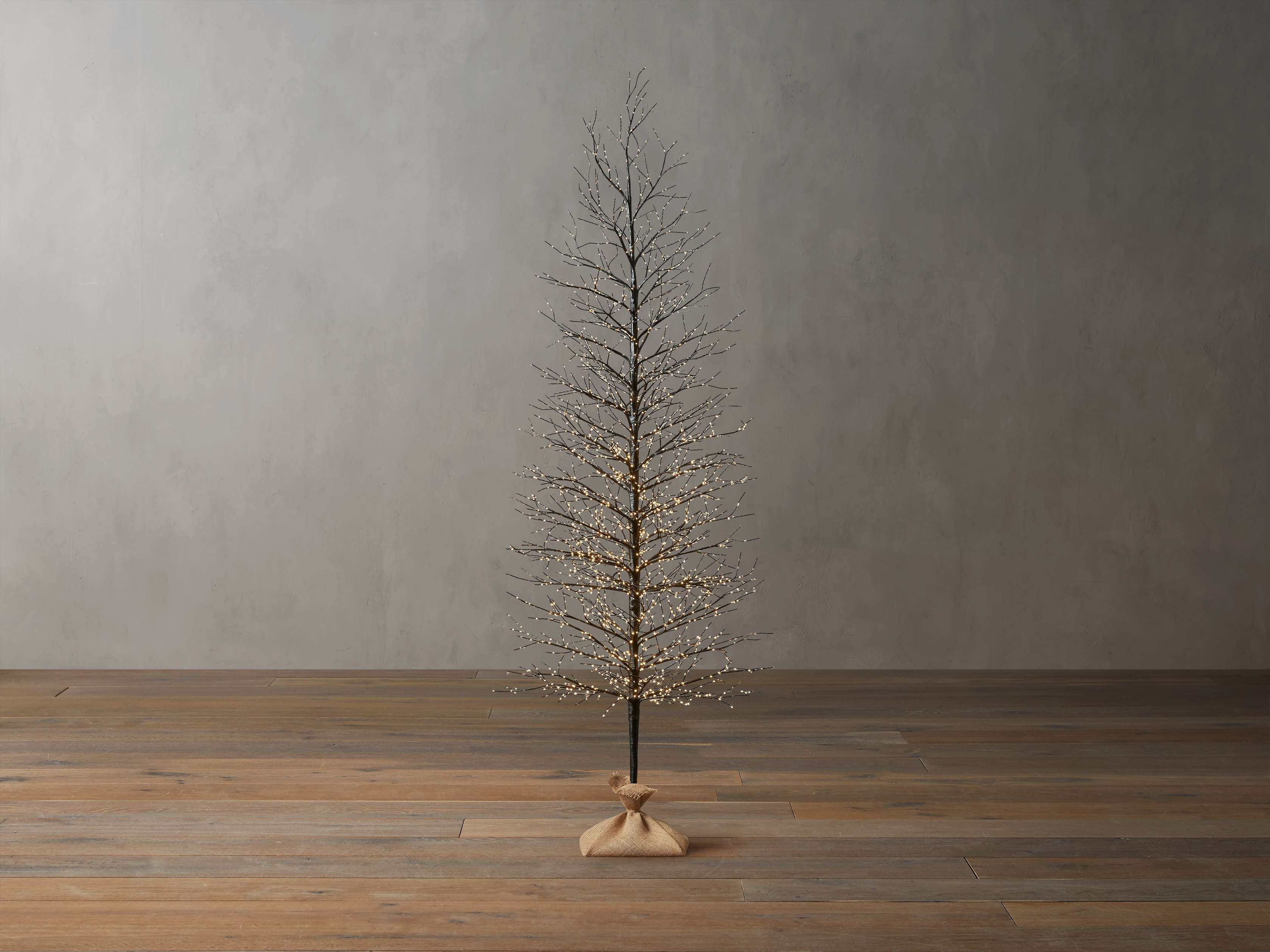 String Light Tree in Black | Arhaus
