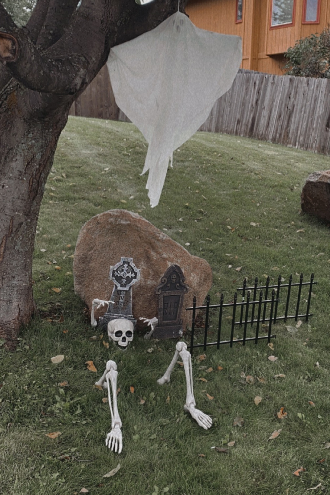 Halloween graveyard 🪦  #SpookySeason #boo 

#LTKHalloween #LTKhome #LTKSeasonal