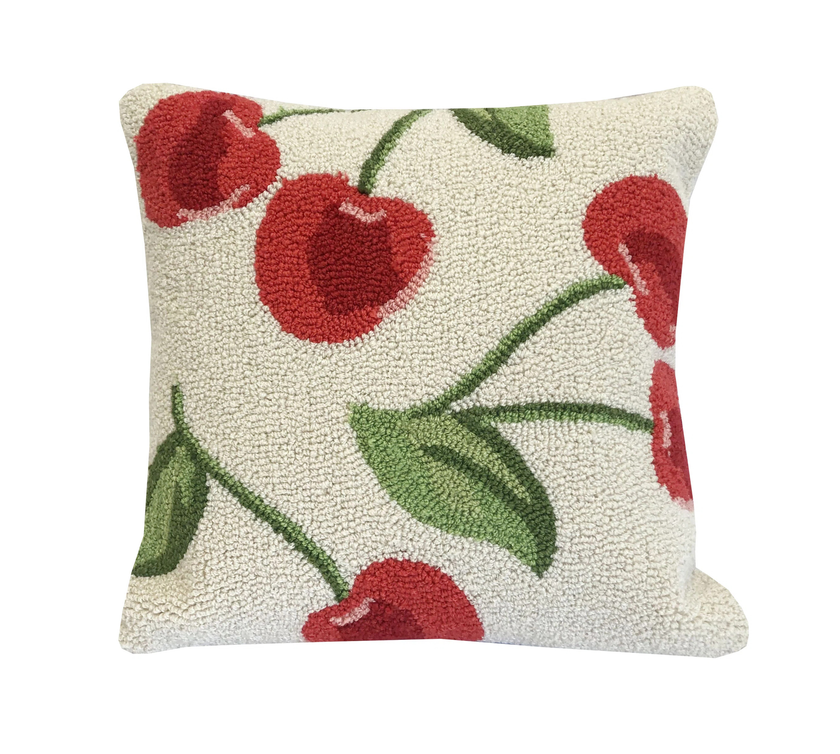 Cherry Toss Pillow | Wayfair North America