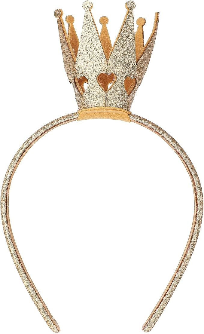 Sibba Shiny Crown Headband Glitter Hairband Crystal Tiaras Rhinestone Headwear Princess Head Band... | Amazon (US)