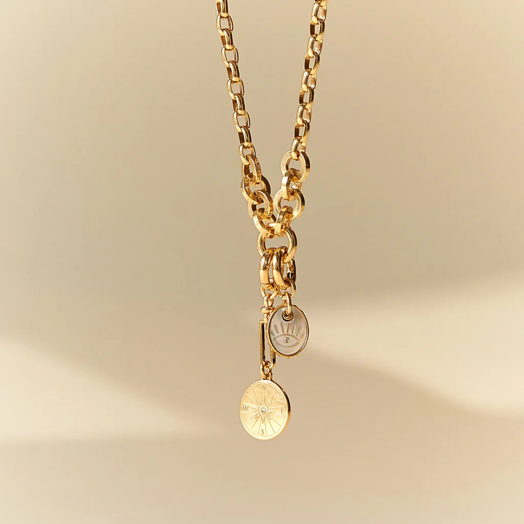 Voyager Gold Necklace | Mignonne Gavigan