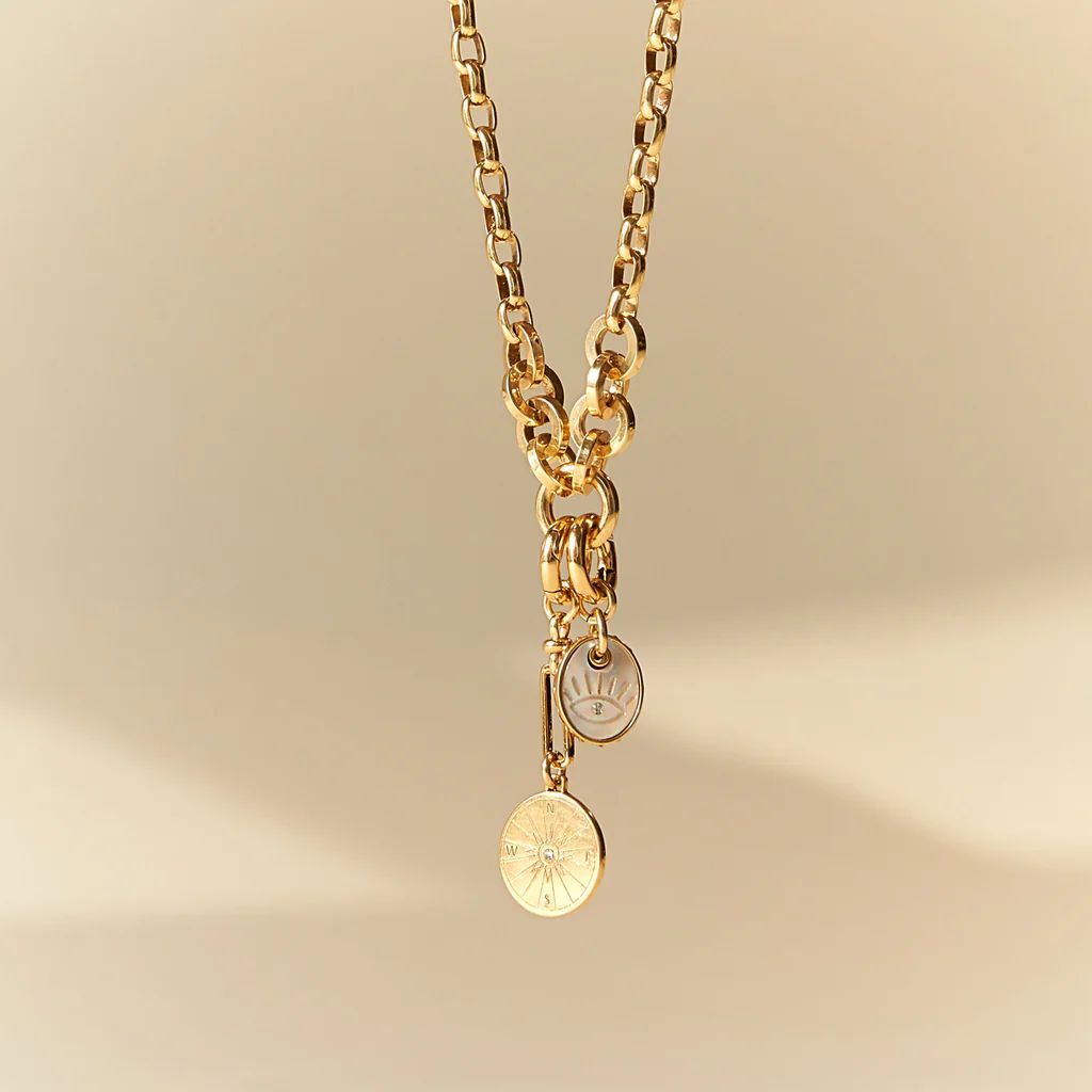 Voyager Gold Necklace | Mignonne Gavigan