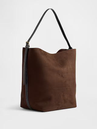 Vegan Suede Bucket Bag | Gap (US)