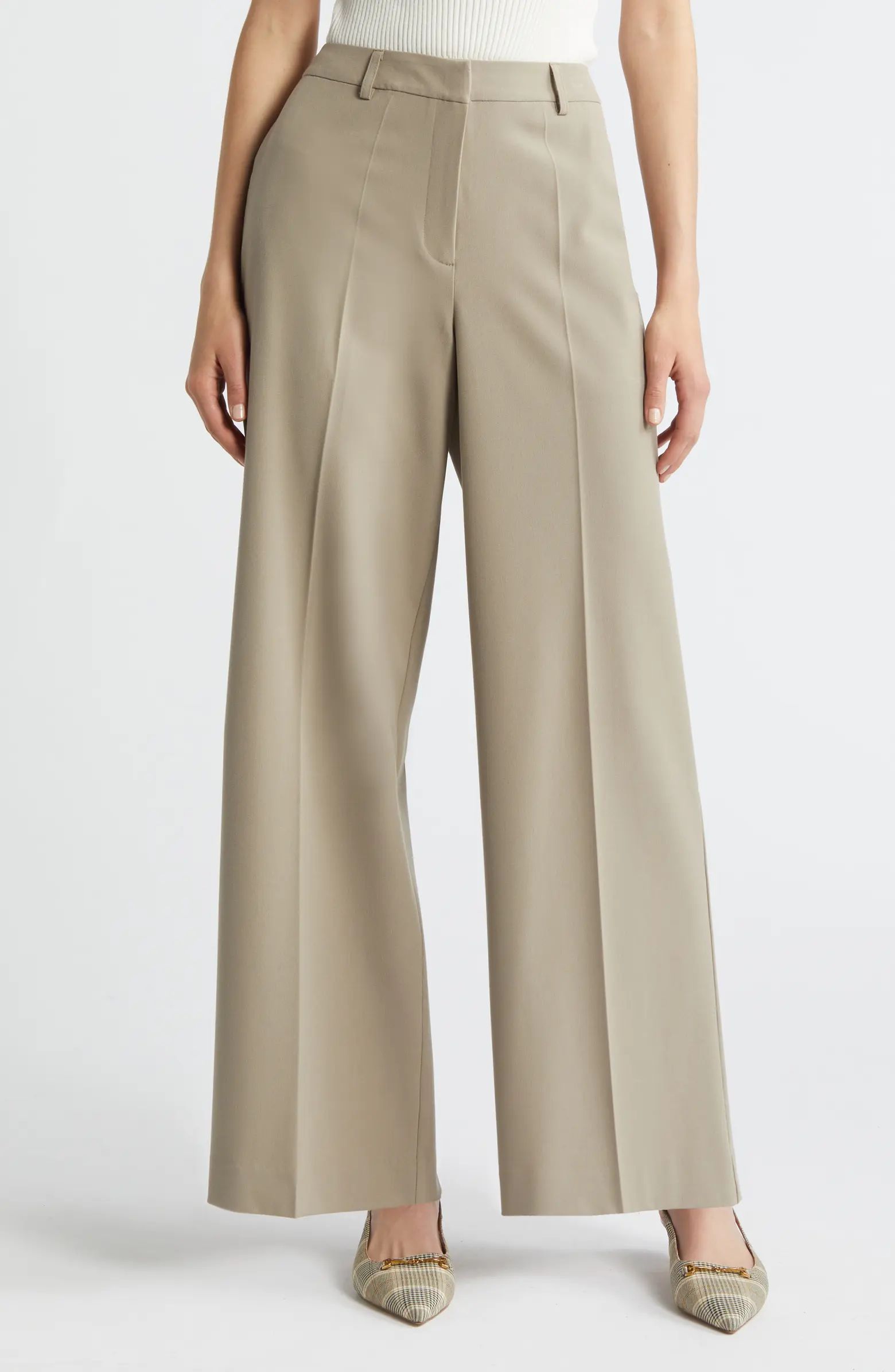 Open Edit Wide Leg Pants | Nordstrom | Nordstrom