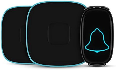 Wireless Doorbell,BO YING Waterproof Door Bell, Chime Kit with Sound and LED Flash, Operating at ... | Amazon (US)