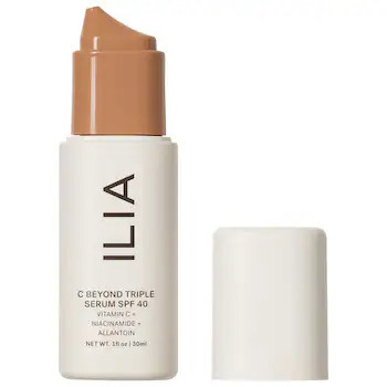 C Beyond Triple Serum SPF 40 Mineral Sunscreen with Vitamin C 10% + Niacinamide - ILIA | Sephora | Sephora (US)