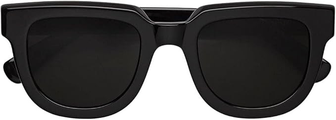 RETROSUPERFUTURE Rounded Rectangular Sunglasses Serio GP0 Black 49mm | Amazon (US)