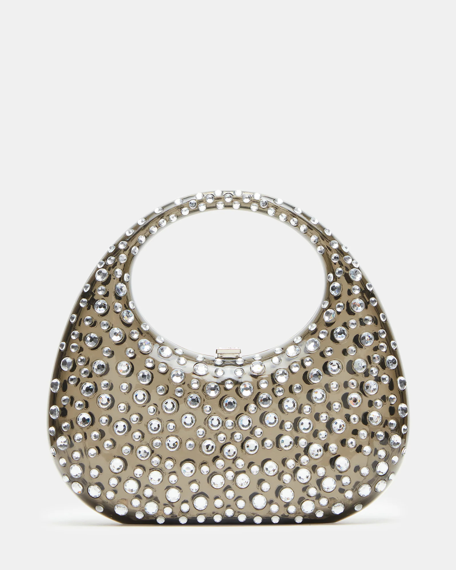 DAZY Bag Black Multi | Women's Clear Rhinestone Shoulder Bag | Steve Madden (US)