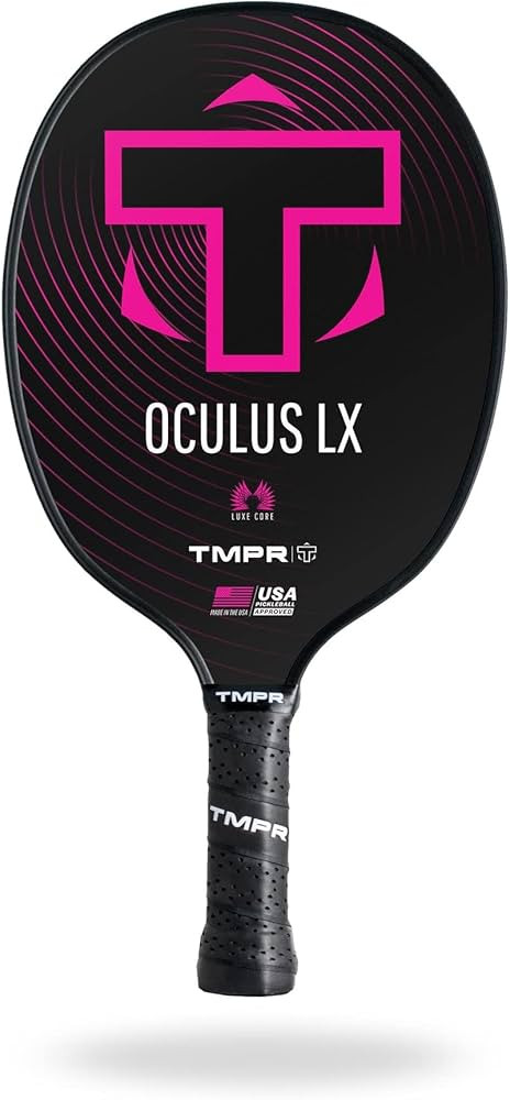 TMPR Sports Luxe Series - Pickleball Paddle with Fiberglass Face for Control and Power, 16mm Hone... | Amazon (US)