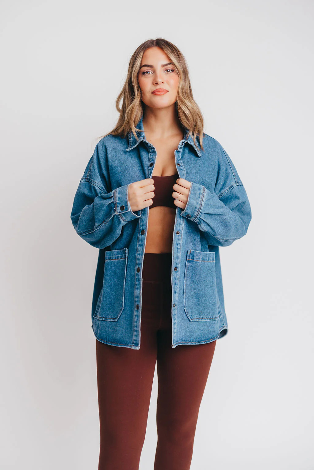 Theo Denim Chore Shacket | Worth Collective