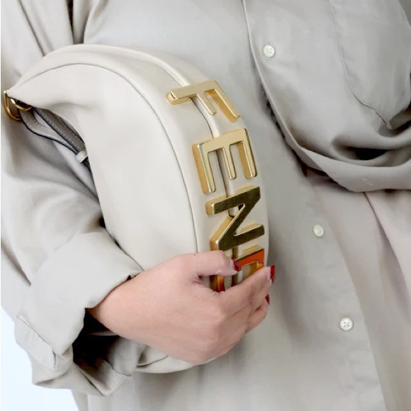 Fendi Small Beige Fendigraphy | Poshmark