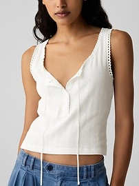 Gap × DÔEN Pointelle Tank Top | Gap (US)