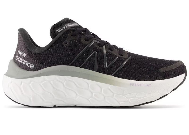 New Balance Fresh Foam X Kaiha Road (Women's) Sneakers in Black/Phantom/Silver Metallic | StockX