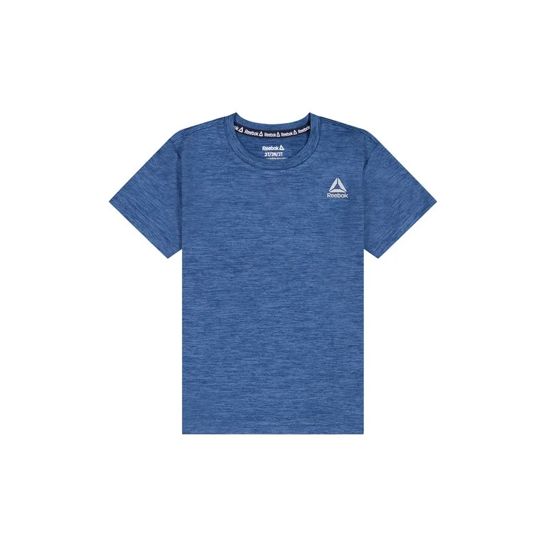 Reebok Toddler and Boy's Athletic Core Short Sleeve T-Shirt, Sizes 12M - 5T | Walmart (US)