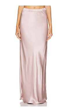 Nation LTD Gaia Bias Cut Maxi Skirt in Whisper from Revolve.com | Revolve Clothing (Global)