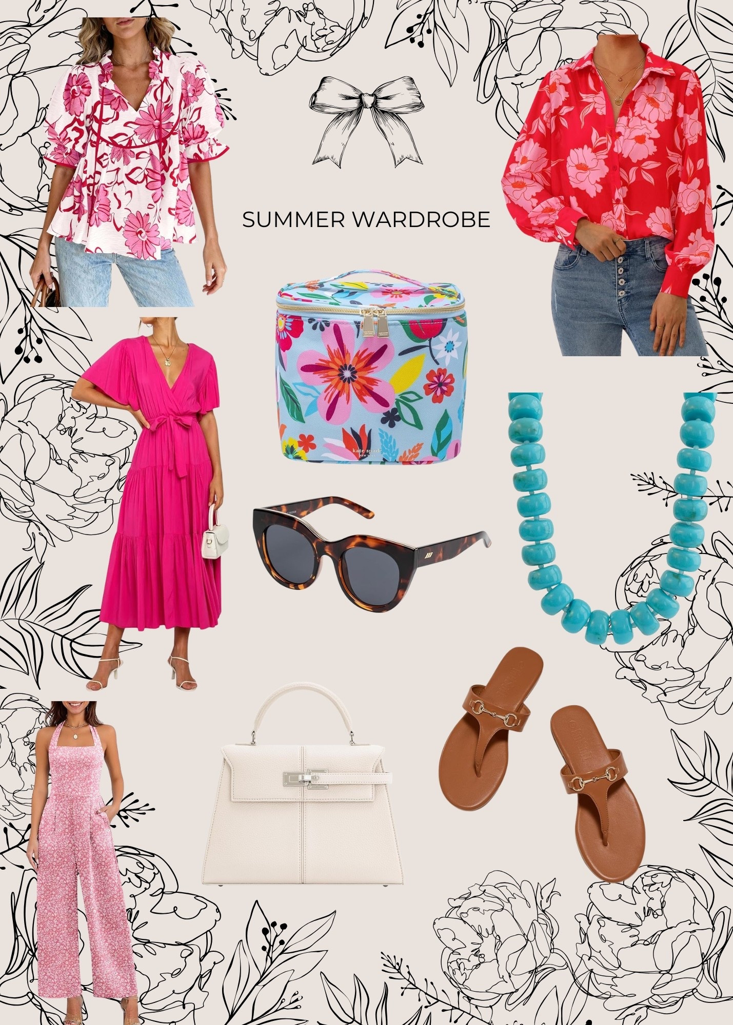 Upgrade your summer wardrobe with these chic floral blouses and trendy jumpsuits.

#LTKmomlife #LTKTravel