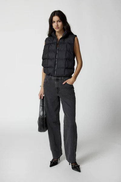 Levi's Baggy Dad Jean in Washed Black, Women's at Urban Outfitters | Urban Outfitters (US and RoW)