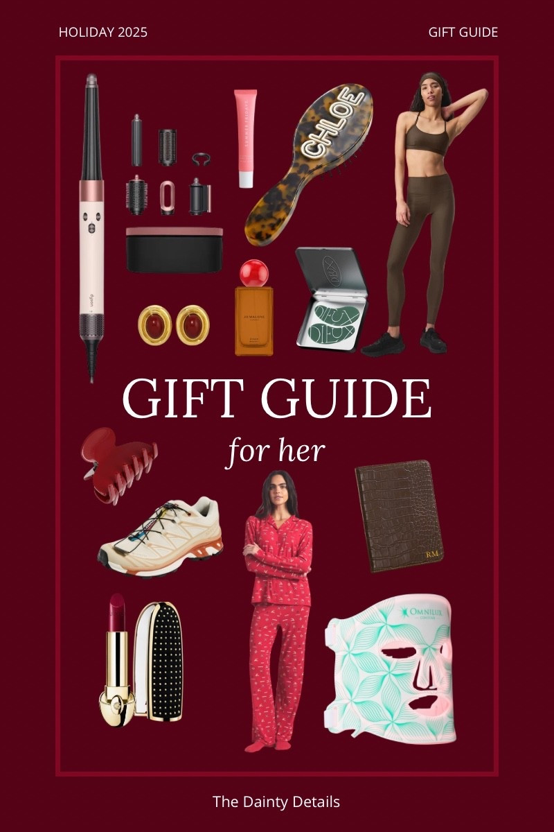 Your ultimate holiday gift guide for her is here! 🎁✨
From beauty must-haves to luxe cozy pieces, these are gifts she’ll actually use and love. Perfect for girlfriends, sisters, moms, or yourself 👀

Think: hair tools, chic loungewear, everyday jewelry, skincare gadgets, and designer-inspired favorites.

gift ideas for her, holiday gifts for women, beauty gifts, fashion gifts, luxe gifts for her, Christmas gifts for her

#LTKHoliday #LTKGiftGuide #LTKCyberWeek