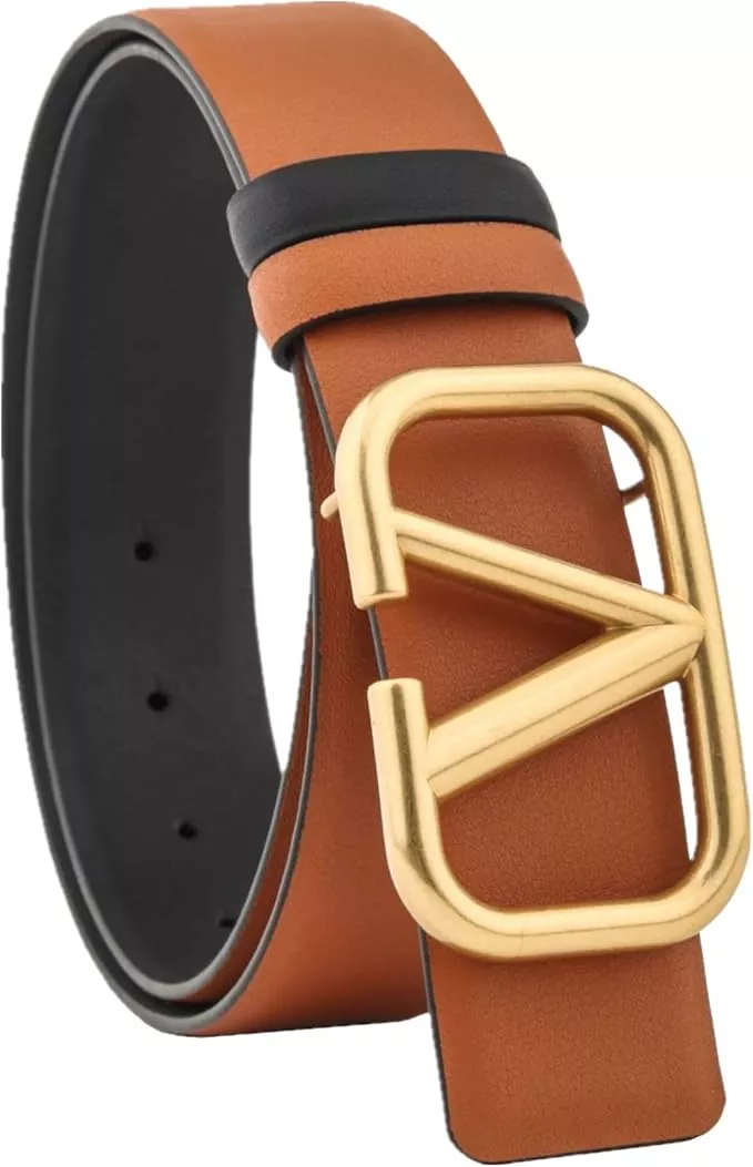 VLogo leather belt curated on LTK