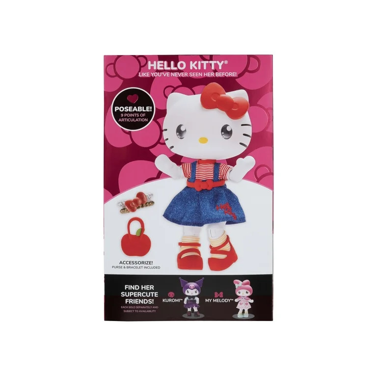 Hello Kitty and Friends - Premier 8 inch Hello Kitty Articulated Figure | Walmart (US)