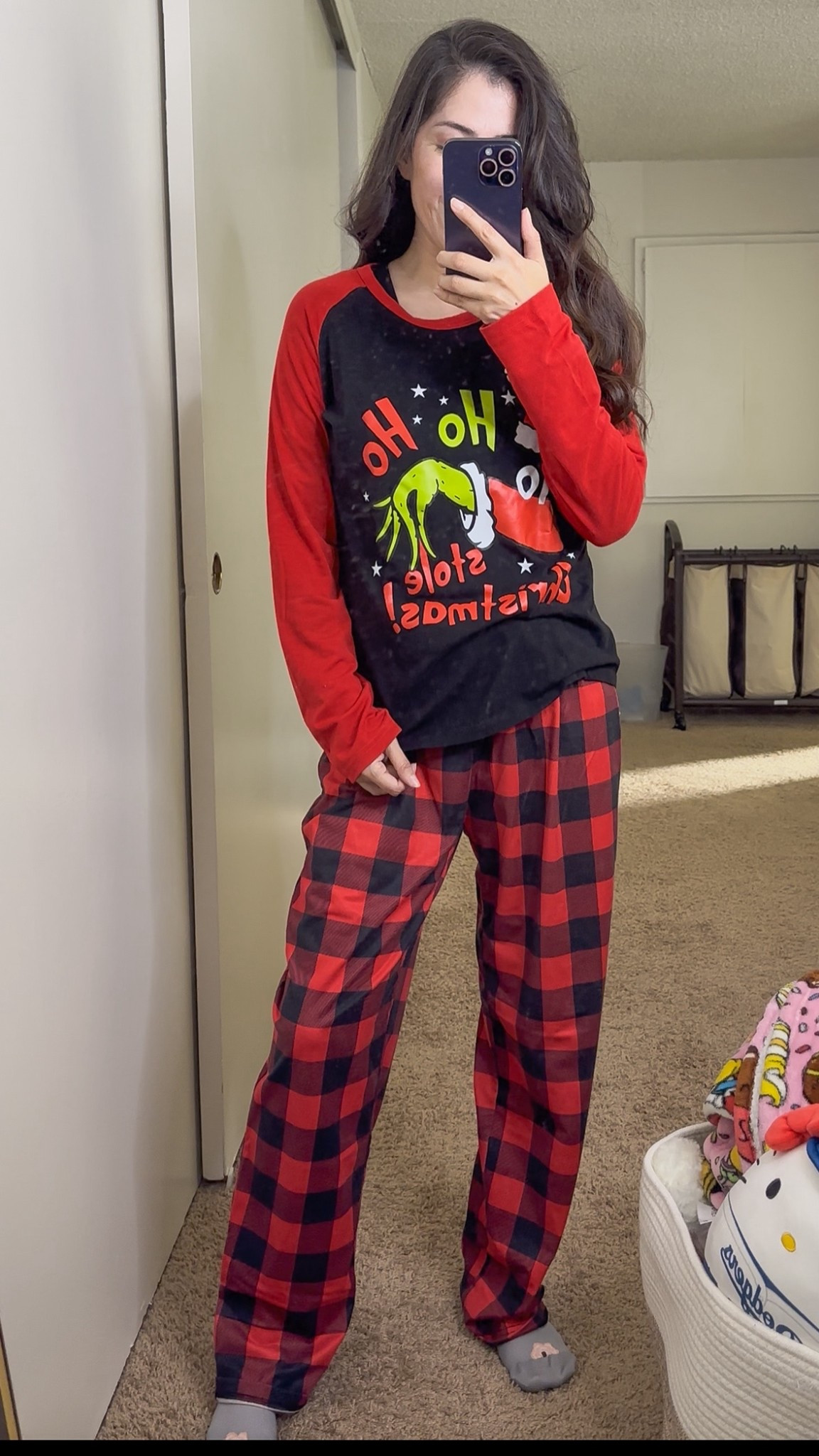 Super cute festive holiday pajamas for the family. Comfortable and festive!

I’m wearing a size Medium for a looser fit

#holidaypajamas #pajamaset

#LTKCyberWeek #LTKHoliday #LTKGiftGuide