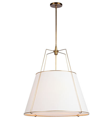 Conical 30"" Drum Pendant | Rejuvenation