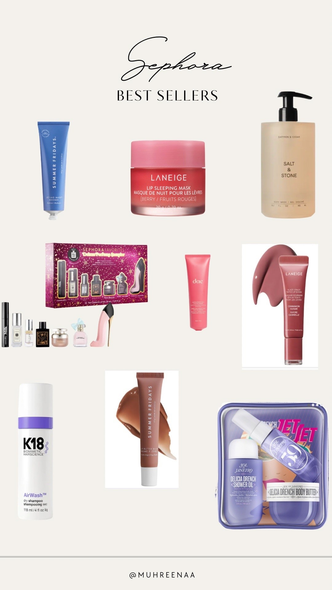 Sephora best-sellers that always hit the mark — the perfect gift picks for beauty lovers, self-care queens, and anyone who deserves a little glow. Linking all my favorites for easy holiday shopping ✨🛍️

#LTKHoliday #LTKGiftGuide #LTKselfcare