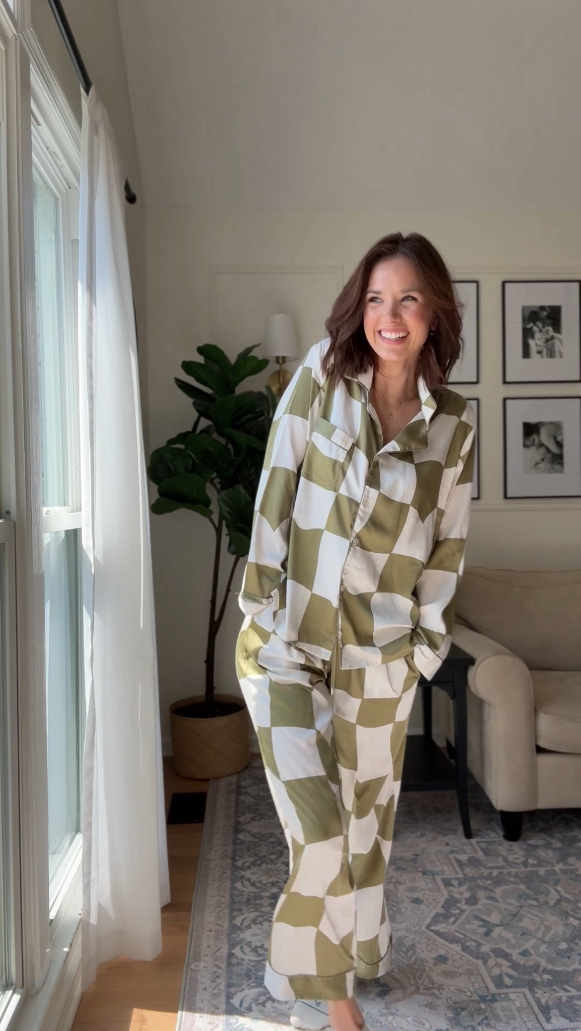 Checker button pjs : wearing m 

Nursing friendly  // postpartum // gifts for her 

#LTKootd #LTKgrwm #LTKmomlife