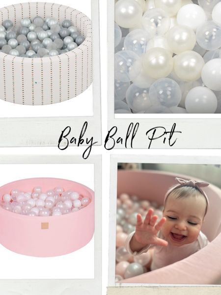 Baby ball pit that’s the perfect nursery addition or toddler gift. 

#LTKhome #LTKbaby #LTKbump