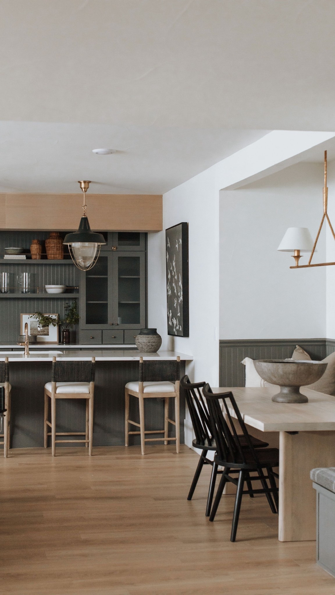 Love the mixed medals in this dining chandelier and kitchen pendent lights. 

#LTKU #LTKHome #LTKSaleAlert