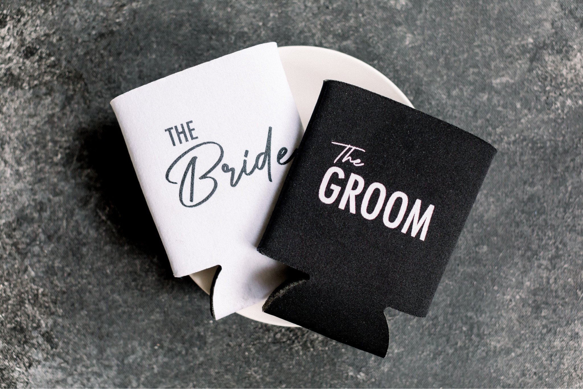 The best bride and groom koozies! 

#LTKunder50 #LTKwedding #LTKstyletip