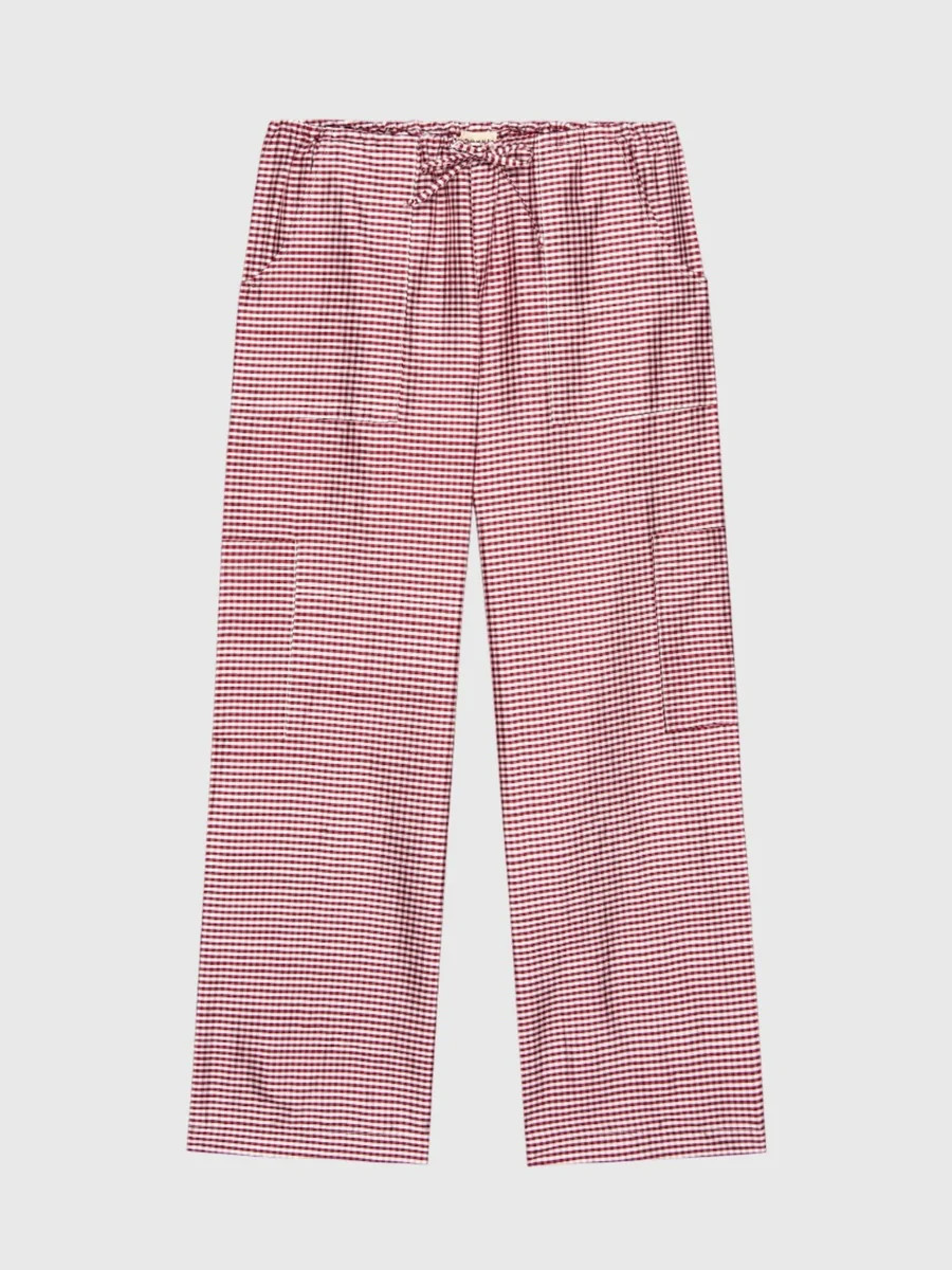 DONNI. Women's The Taffeta Drawstring Cargo Pant | Saint Bernard