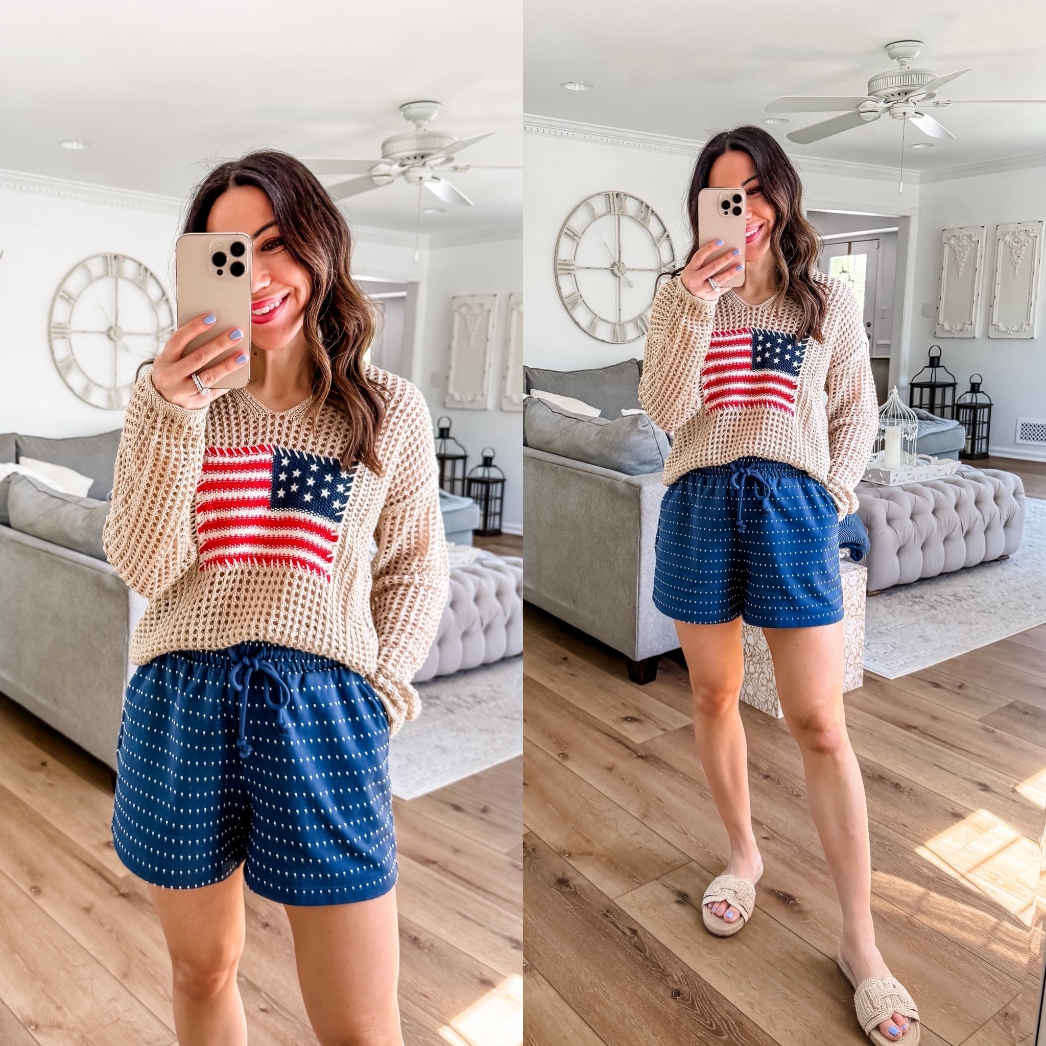 Code: LTK10. Small flag sweater. Small shorts. Maurice’s, Maurices

#LTKSaleAlert #LTKOver40