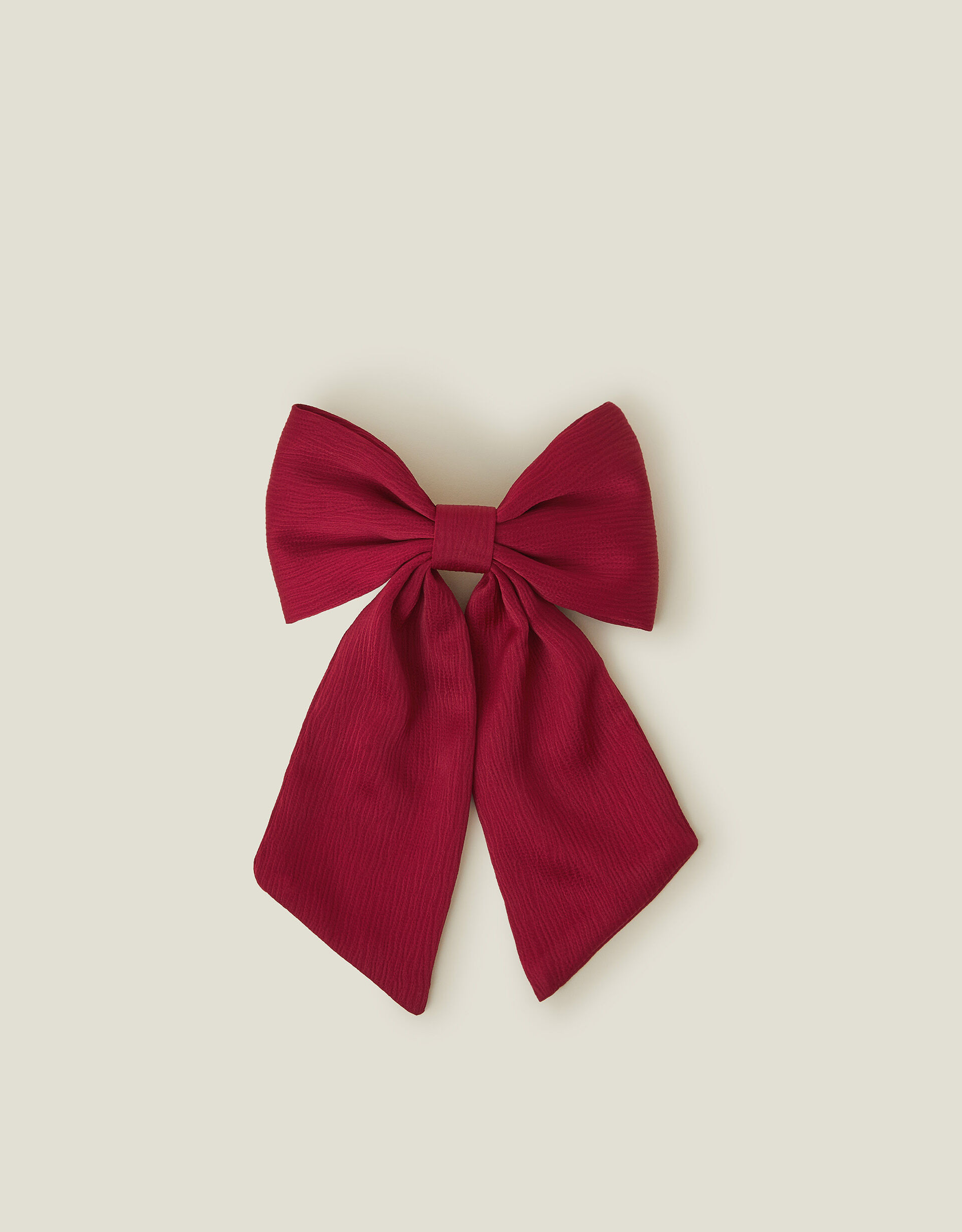 Textured Bow Hair Clip | Accessorize (Global)