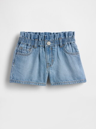 Baby & Toddler UltraSoft Denim Stride Shorts | Gap (US)