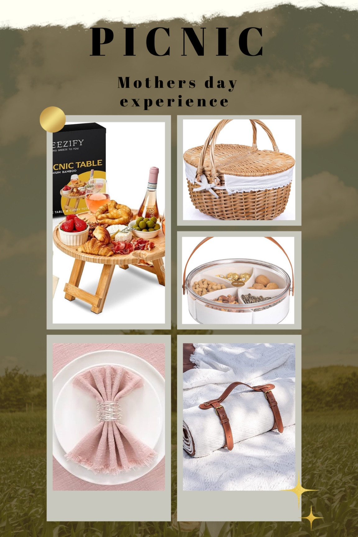 Enjoy some bonding time on Mothers day with a simple Picnic 🧺🌸 add some flowers and her favorite food💗

#LTKSeasonal #LTKfindsunder50 #LTKGiftGuide
