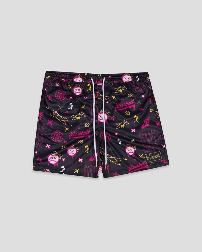 Baseballism Baseball Bat Bros Bad Day to Be A Baseball Diamond Air Youth Shorts | Amazon (US)