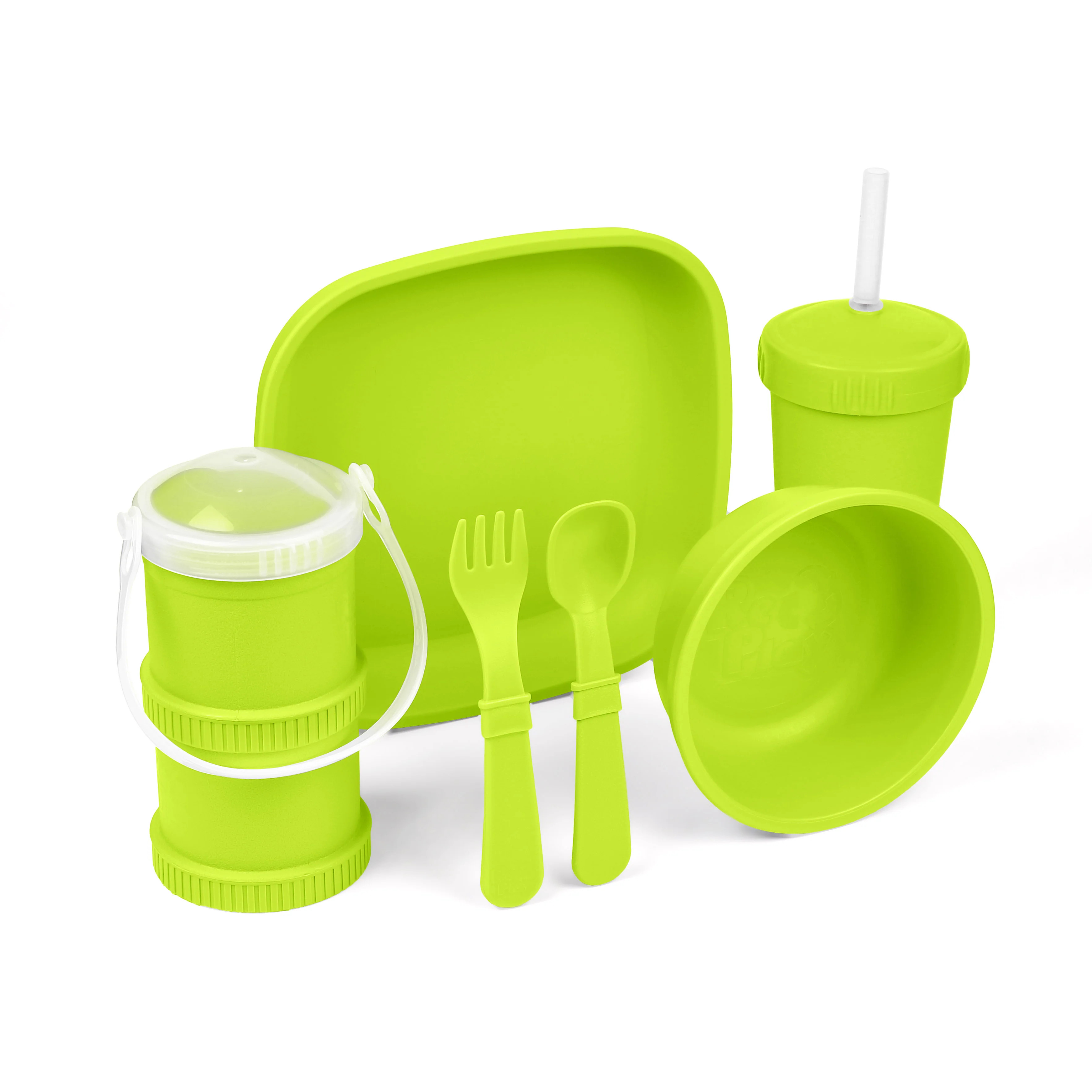 Big Kids Tableware Set USA Made from Recycled Materials | Re-Play