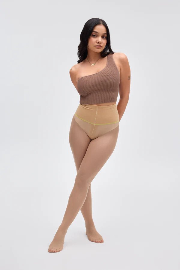 Nude Sheer Rip-Resist Tights | Sheertex