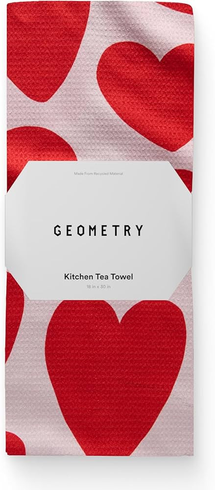 GEOMETRY Kitchen Towels - Quick Dry Microfiber Cloth Dish Towels for Kitchen Drying - Premium Qui... | Amazon (US)