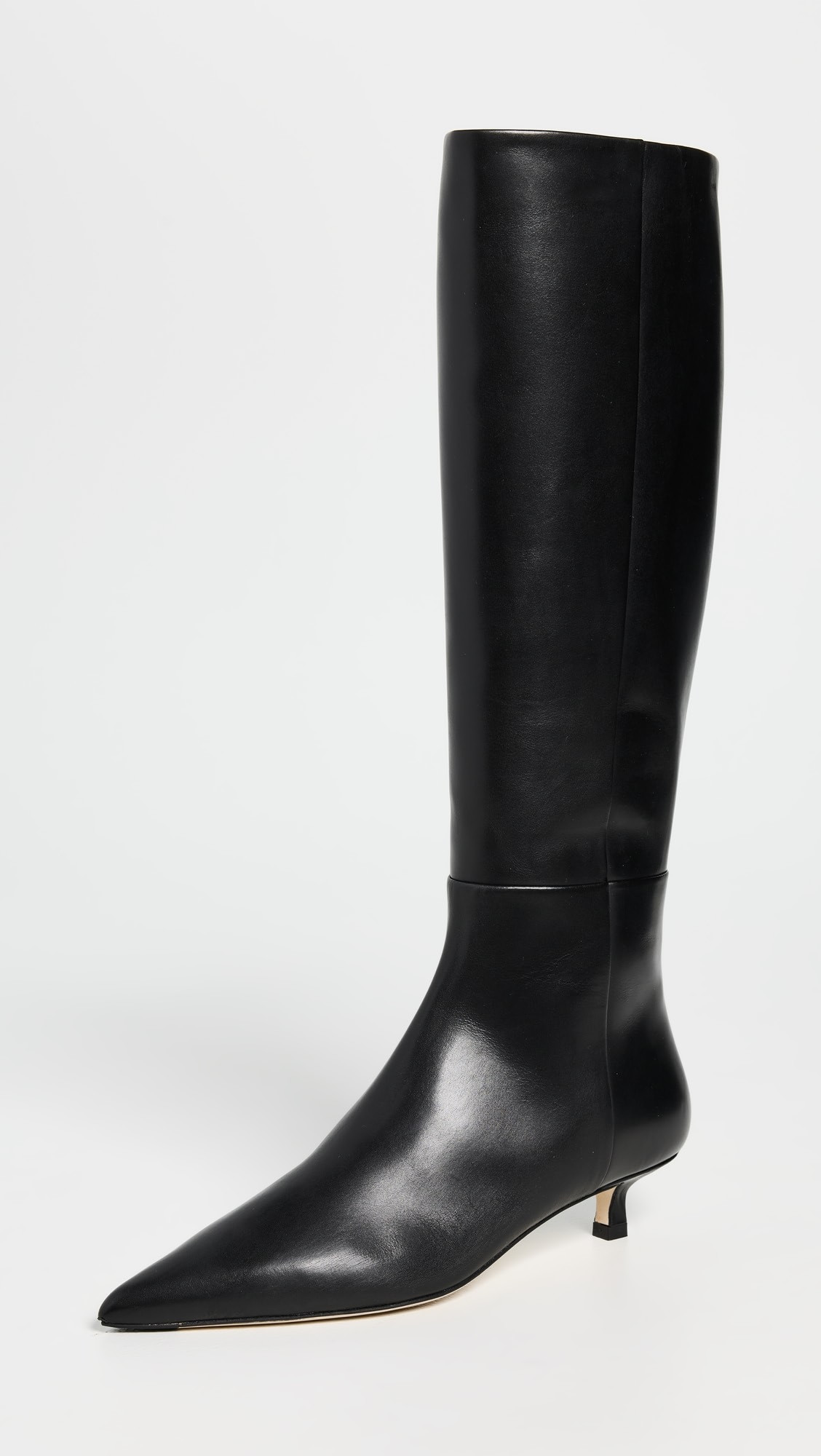 Sabrina Calf Leather Black Boots | Shopbop