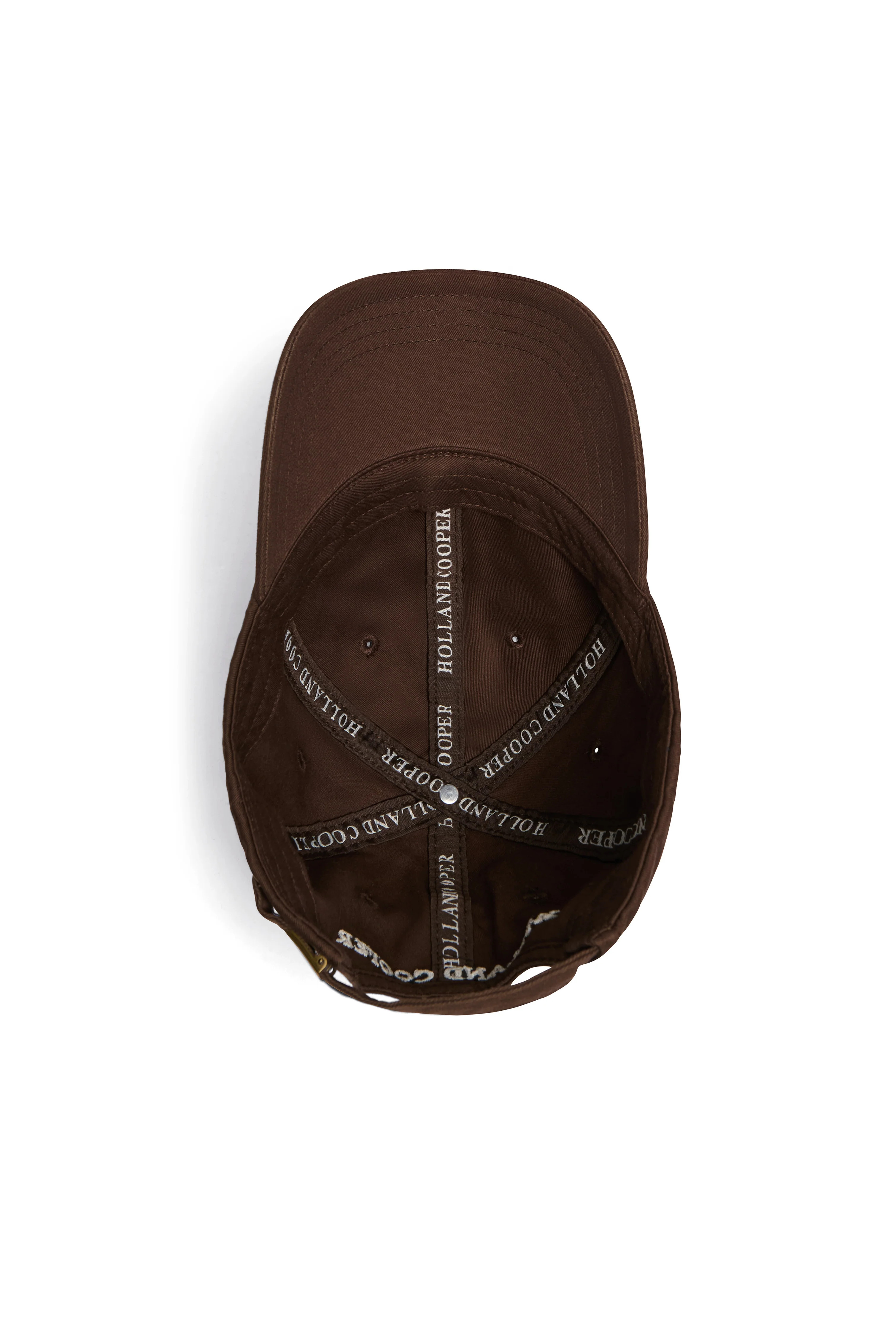 Equine Club Cap (Chocolate) | Holland Cooper