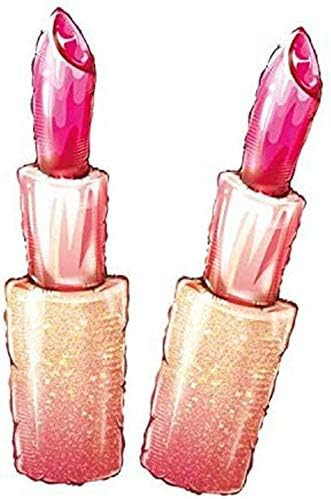 Jumbo 2pcs 34inch Lipstick Shape Balloon Bridal Shower Wedding Makeup Theme Party Valentine's Day Sp | Amazon (US)