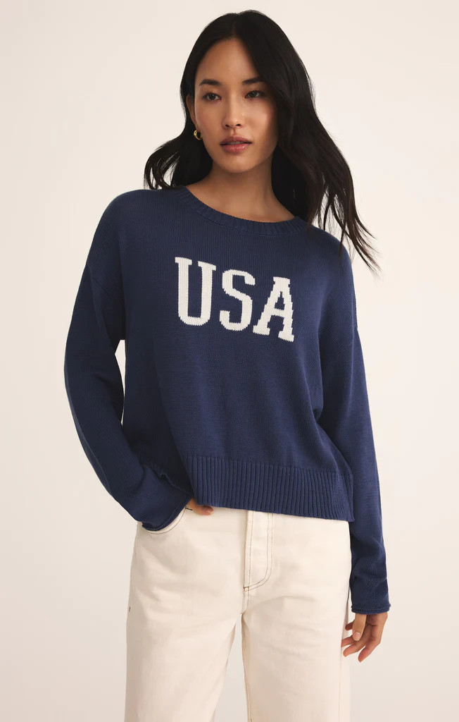 Sienna USA Sweater | Z Supply